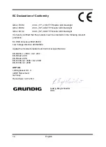 Preview for 14 page of Grundig GML-1730M Owner'S Manual