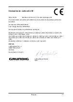 Preview for 43 page of Grundig GML-1912M Owner'S Manual