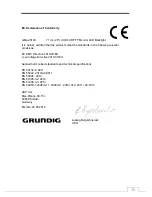 Preview for 15 page of Grundig gml-2810u Owner'S Manual