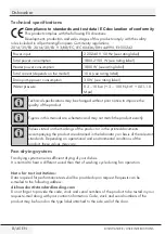 Preview for 9 page of Grundig GNF41825Z User Instructions