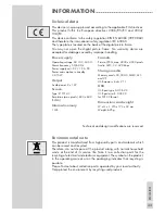 Preview for 33 page of Grundig GPF 6885 User Manual