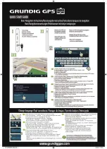 Preview for 2 page of Grundig GPS M10 Quick Start Manual