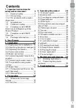 Preview for 3 page of Grundig GQN1112X User Manual