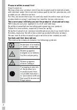 Preview for 4 page of Grundig GQN1112X User Manual