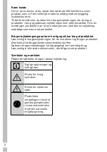 Предварительный просмотр 43 страницы Grundig GQN1112X User Manual