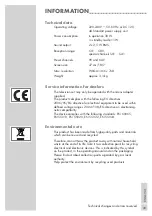 Preview for 58 page of Grundig GR 19-110 User Manual