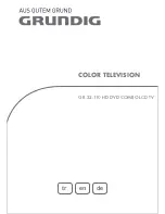 Grundig GR 22-110 User Manual preview