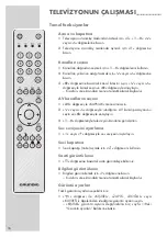 Preview for 16 page of Grundig GR 26-120 3HD User Manual