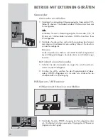 Предварительный просмотр 168 страницы Grundig GR 26-120 User Manual