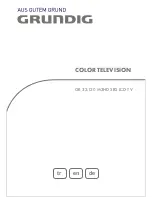 Grundig GR 32-120 M3HD SRS User Manual preview