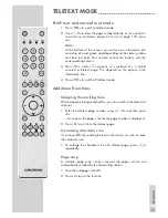 Preview for 52 page of Grundig GR 37-102 User Manual