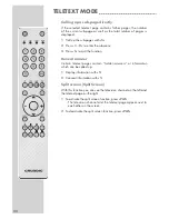 Preview for 53 page of Grundig GR 37-102 User Manual