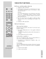 Preview for 85 page of Grundig GR 37-102 User Manual