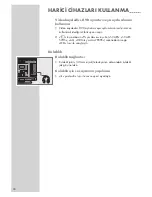 Предварительный просмотр 22 страницы Grundig GR16-100 User Manual