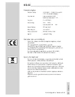 Предварительный просмотр 29 страницы Grundig GR16-100 User Manual