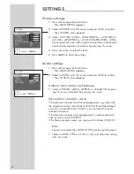 Предварительный просмотр 41 страницы Grundig GR16-100 User Manual