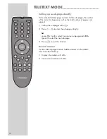 Предварительный просмотр 47 страницы Grundig GR16-100 User Manual