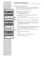 Предварительный просмотр 55 страницы Grundig GR16-100 User Manual