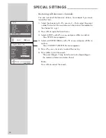 Предварительный просмотр 57 страницы Grundig GR16-100 User Manual