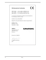 Предварительный просмотр 127 страницы Grundig GRA-D1104B Owner'S Manual