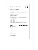 Предварительный просмотр 174 страницы Grundig GRN-R5128N Owner'S Manual