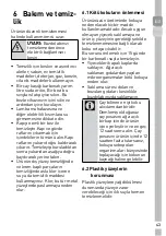 Предварительный просмотр 43 страницы Grundig GRND 5100 User Manual