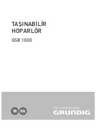 Grundig GSB 1000 User Manual preview