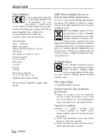 Предварительный просмотр 76 страницы Grundig GSB 810 User Manual