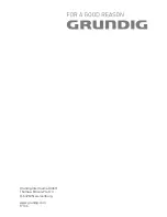 Предварительный просмотр 80 страницы Grundig GSB 810 User Manual