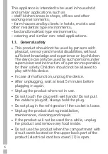 Предварительный просмотр 6 страницы Grundig GSBS11120X User Instructions