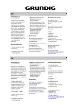 Предварительный просмотр 293 страницы Grundig GSBS11120X User Instructions