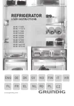 Предварительный просмотр 297 страницы Grundig GSBS11120X User Instructions