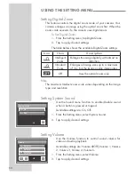 Preview for 112 page of Grundig GSC 510 Manual