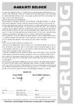 Предварительный просмотр 80 страницы Grundig GSC 530 User Manual