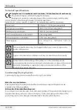 Preview for 9 page of Grundig GSF 41820 W User Instructions