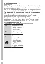 Preview for 4 page of Grundig GSN 10740XRN User Manual