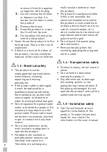 Preview for 6 page of Grundig GSN 10740XRN User Manual