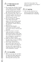 Preview for 10 page of Grundig GSN 10740XRN User Manual