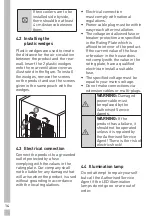 Preview for 14 page of Grundig GSN 10740XRN User Manual