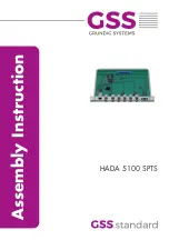 Preview for 1 page of Grundig GSS HADA 5100 SPTS Assembly Instruction Manual