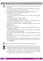 Preview for 3 page of Grundig GSS HADA 5100 SPTS Assembly Instruction Manual