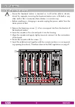 Preview for 8 page of Grundig GSS HAMS 400 Assembly Instruction Manual