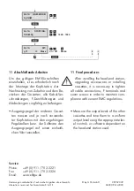 Preview for 8 page of Grundig GSS HDMT 484 TPS Brief Assembly Instructions