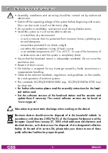 Preview for 3 page of Grundig GSS HRM 325 Assembly Instruction Manual