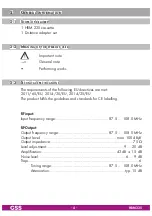 Preview for 4 page of Grundig GSS HRM 325 Assembly Instruction Manual