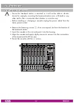 Предварительный просмотр 6 страницы Grundig GSS HRM 325 Assembly Instruction Manual