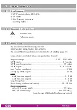 Preview for 4 page of Grundig GSS SID 162 A Assembly Instruction Manual