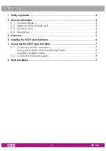 Preview for 2 page of Grundig GSS SID 162 Assembly Instruction Manual