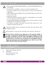 Preview for 3 page of Grundig GSS SID 162 Assembly Instruction Manual