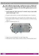 Preview for 9 page of Grundig GSS SID 162 Assembly Instruction Manual